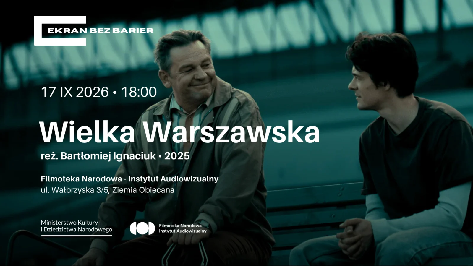 Ekran bez barier. Pokaz filmu „Wielka Warszawska”